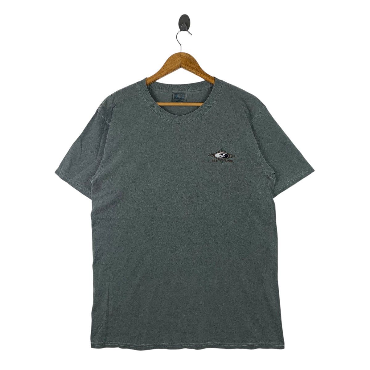 Vintage Town & Country Made In Usa Surfboard Surfing T-Shirt