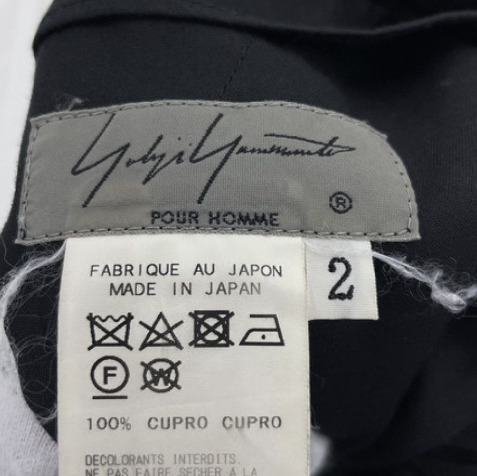 Yohji Yamamoto Yohji Yamamoto Pour Homme SS19 - Cupra Twill Crow Pants Size US 30 / EU 46 - 15 Thumbnail
