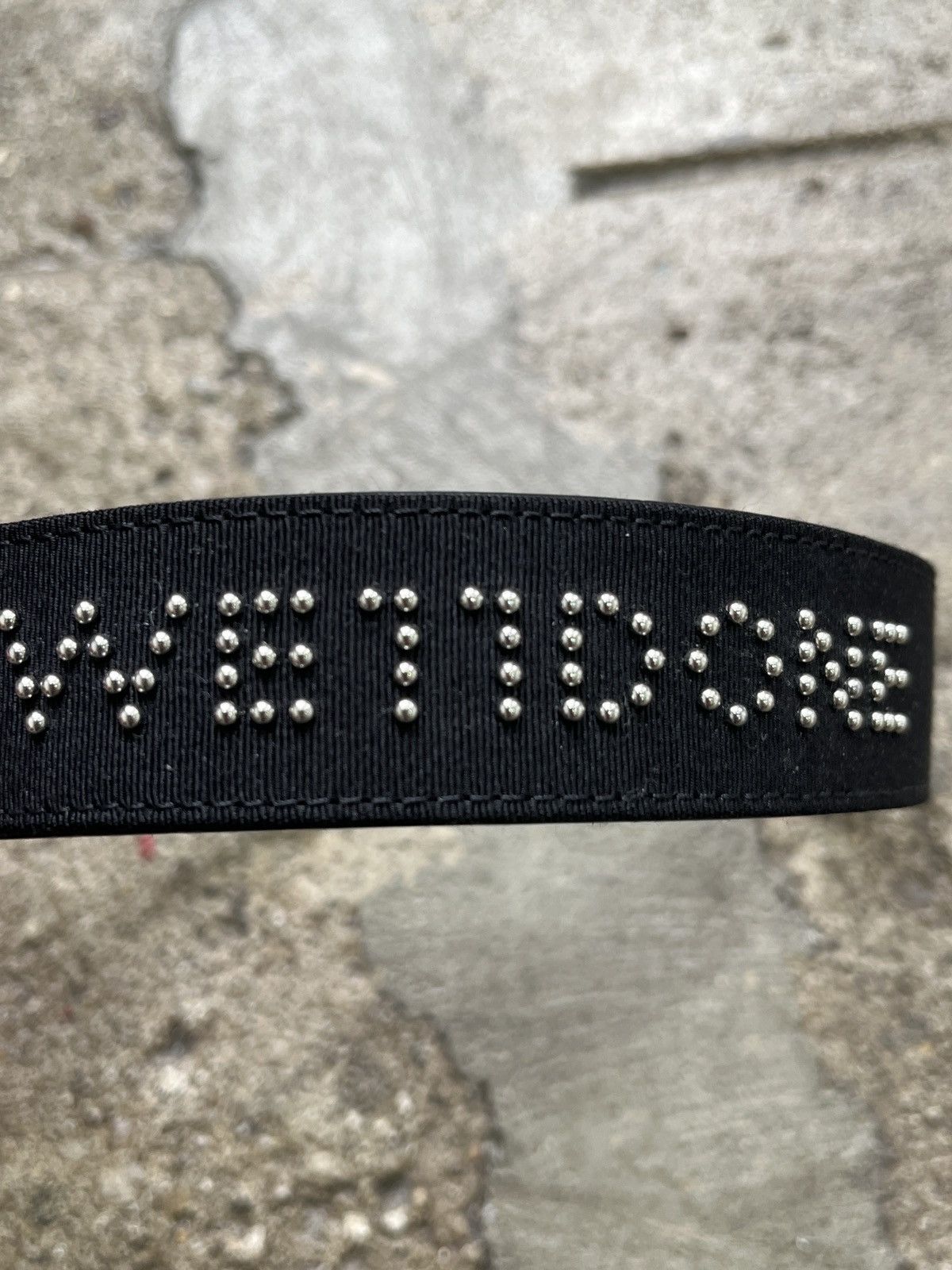 WE11DONE WE11DONE Studded Choker Necklace (unisex) Size ONE SIZE - 2 Thumbnail