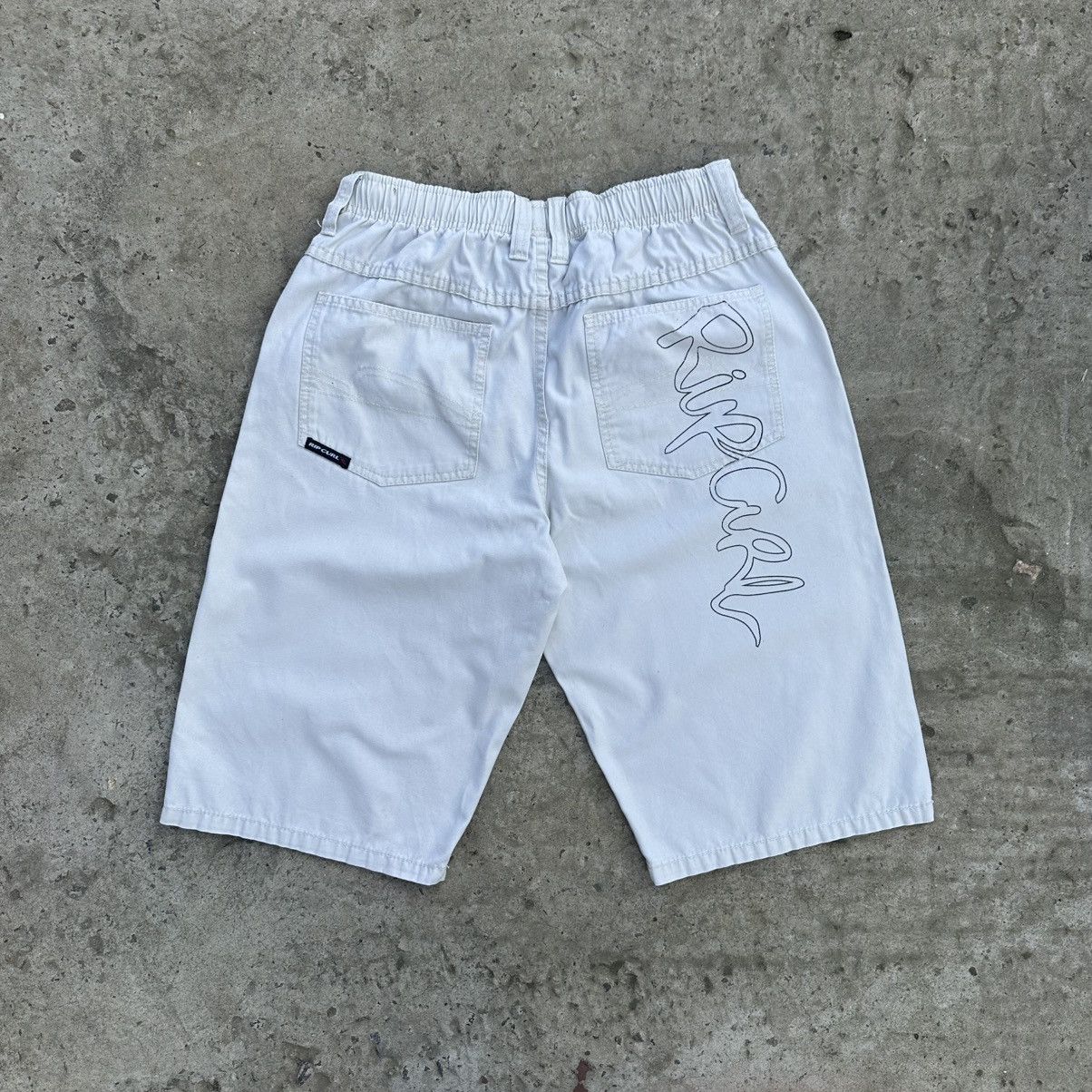 Rip Curl Vintage Surf Style RIP Curl Rap Baggy Shorts Size 32-30 Y2K Size US 32 / EU 48 - 1 Thumbnail
