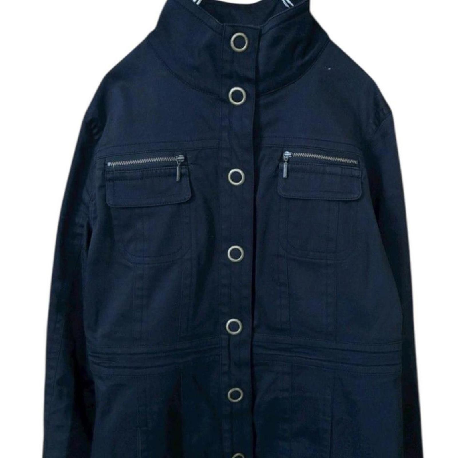 Other Denim unique style vintage Chinese style black coat jacket Size S / US 4 / IT 40 - 3 Thumbnail