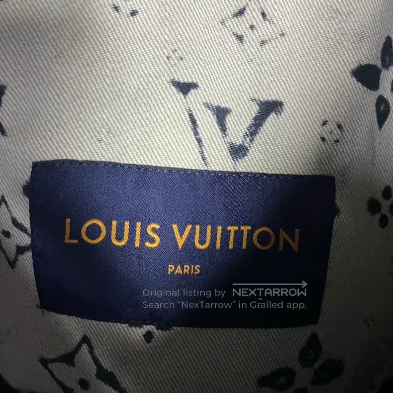 Louis Vuitton Louis Vuitton Gray Logo monogram single-breasted long-slee Size US S / EU 44-46 / 1 - 2 Thumbnail