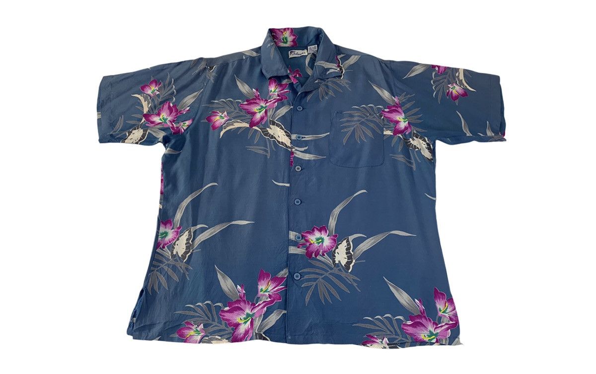 Vintage Islander 100% Rayon Floral Design Button Up Hawaiian Style Size US XL / EU 56 / 4 - 1 Thumbnail