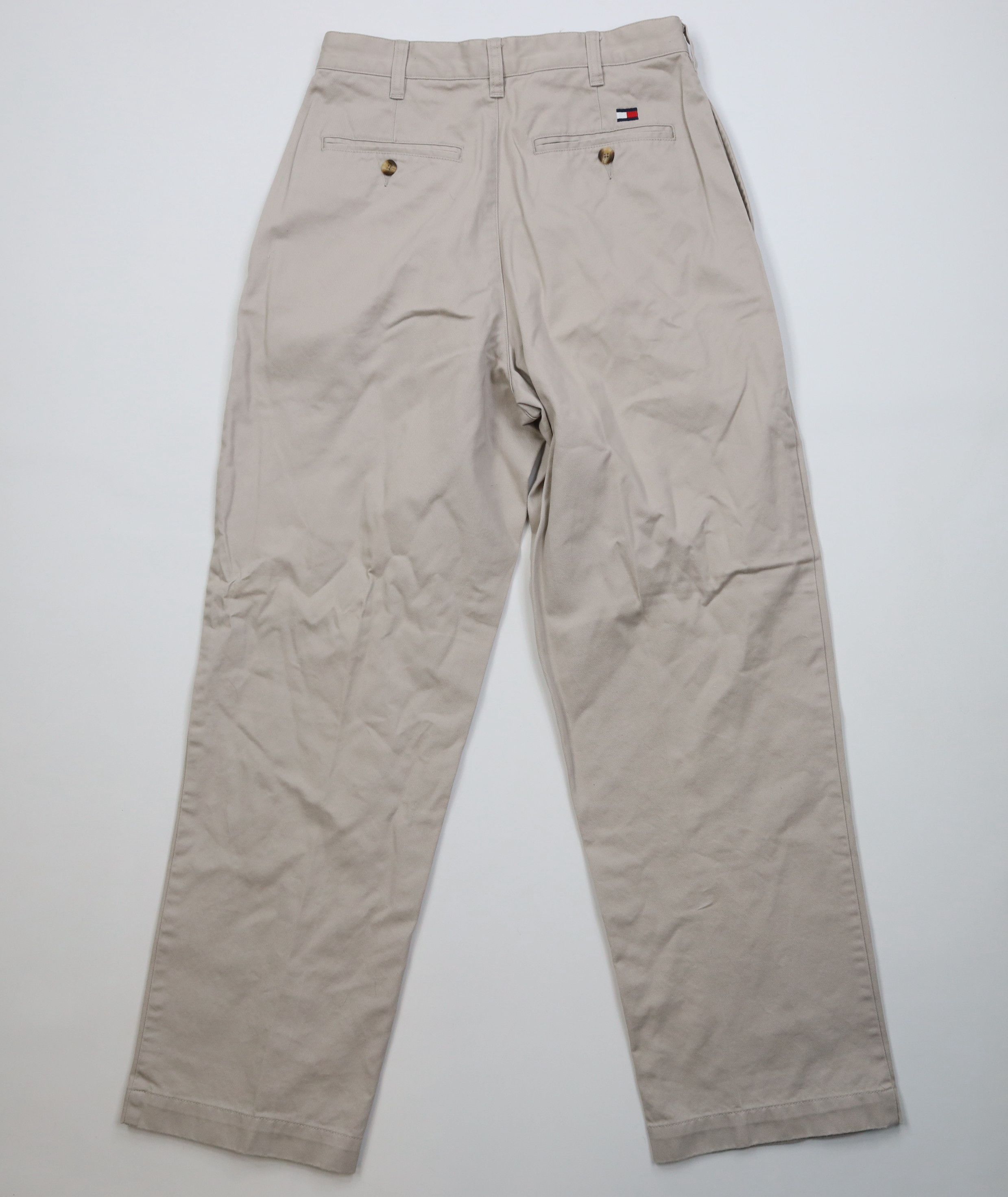 Tommy Hilfiger Vintage Y2K 2000 Tommy Hilfiger Wide Leg Chino Pants Stone Size US 30 / EU 46 - 9 Thumbnail