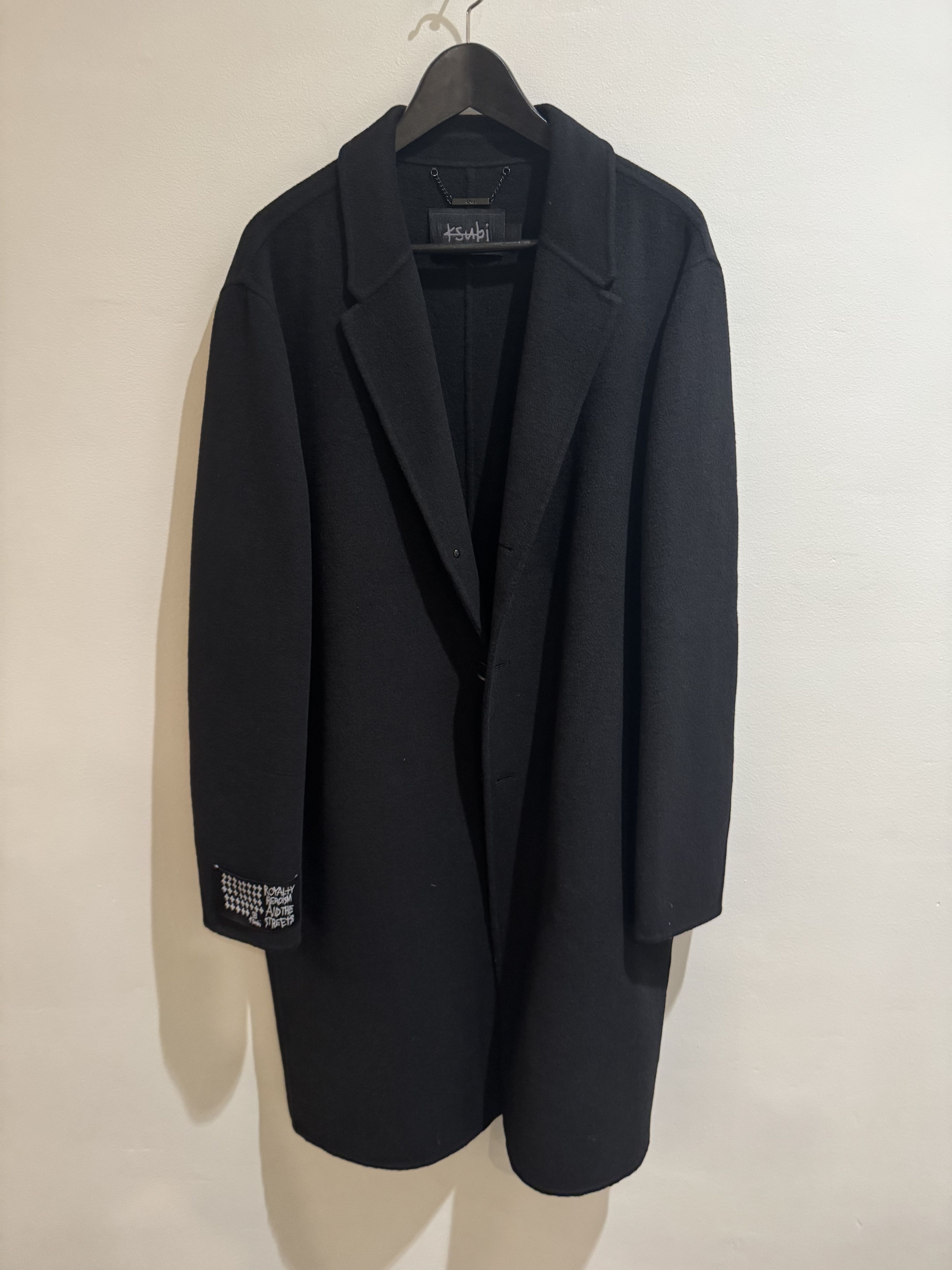 Ksubi Ksubi Black Wool Mogul Coat Size US L / EU 52-54 / 3 - 1 Thumbnail