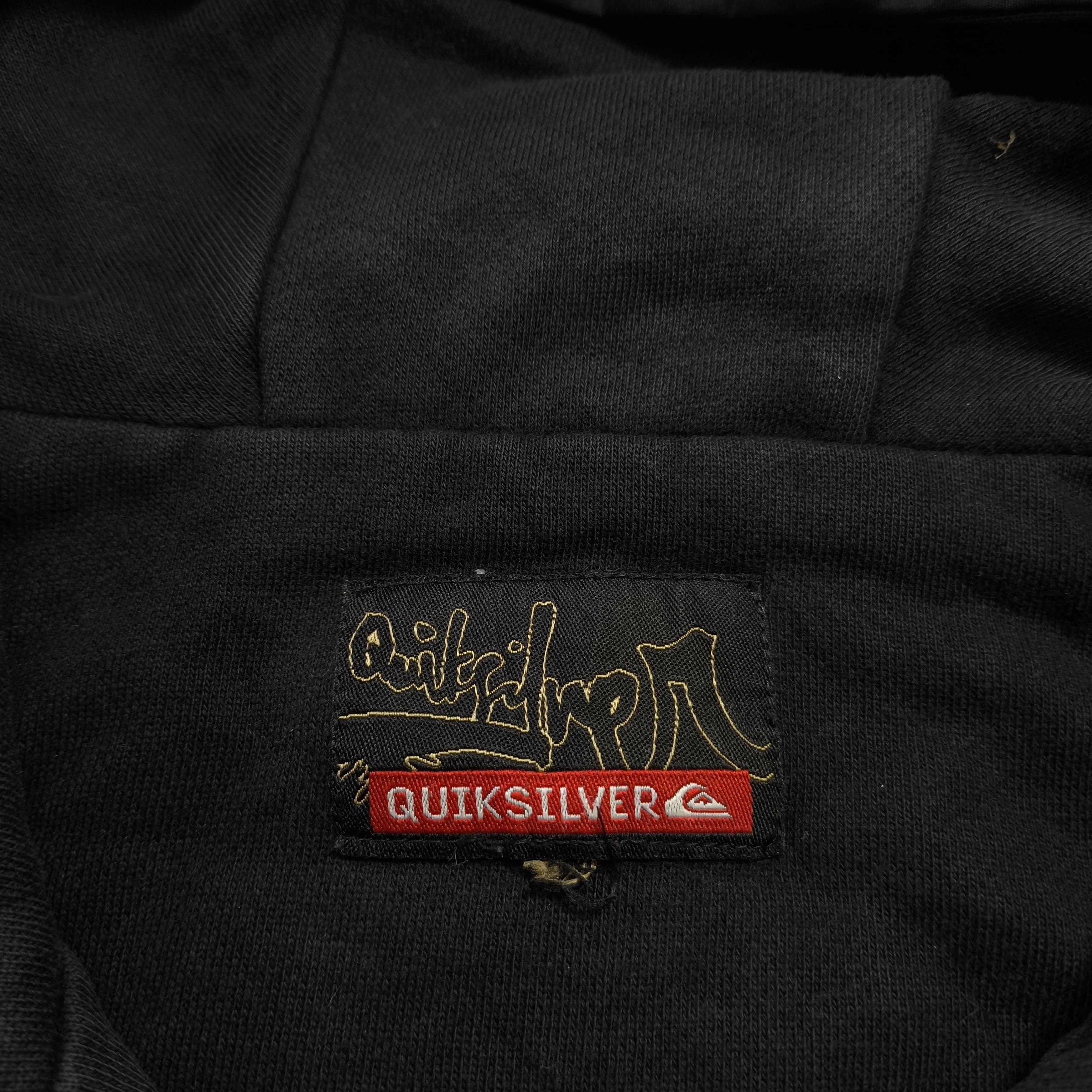 Quiksilver Quiksilver Black Half-Zip Anorak Jacket Size US L / EU 52-54 / 3 - 10 Thumbnail
