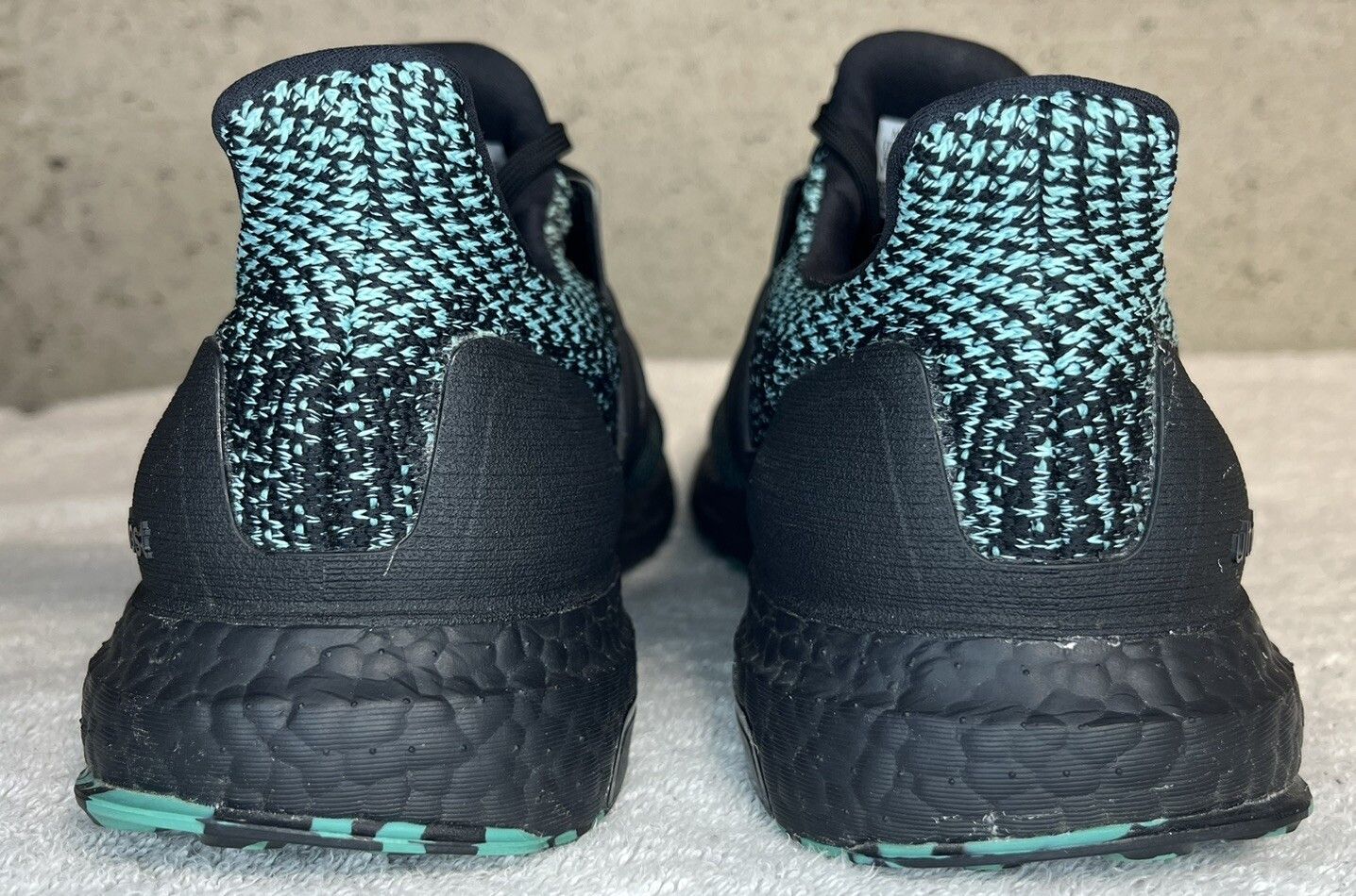 Adidas Adidas Ultra Boost 4.0 Core Black True Green Size 10 Shoes Size US 10 / EU 43 - 6 Thumbnail