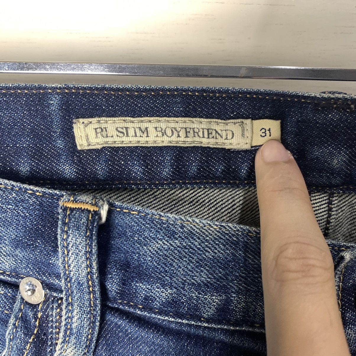 Ralph Lauren × Vintage Ralph Lauren Slim Boyfriend Denim Jeans Size US 35 - 7 Thumbnail