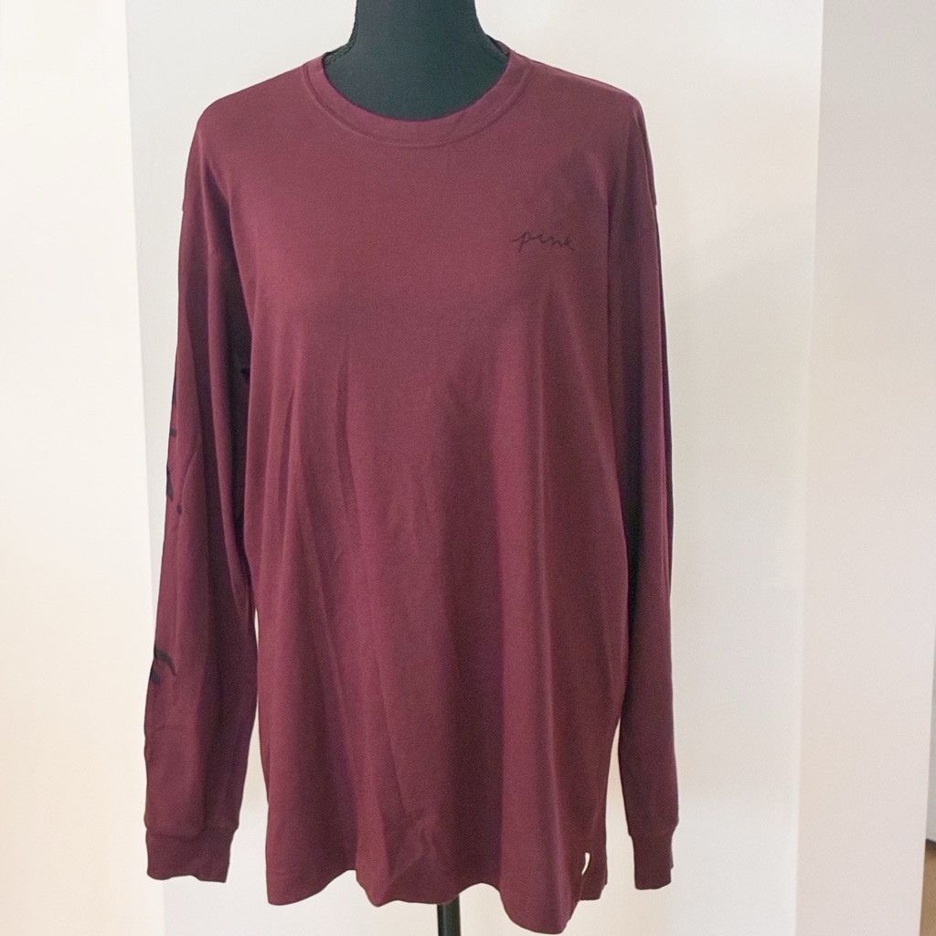 Victoria's Secret PINK Victoria's Secret Long Sleeve T-shirt, Relaxed fit,Sz M Size M / US 6-8 / IT 42-44 - 5 Thumbnail