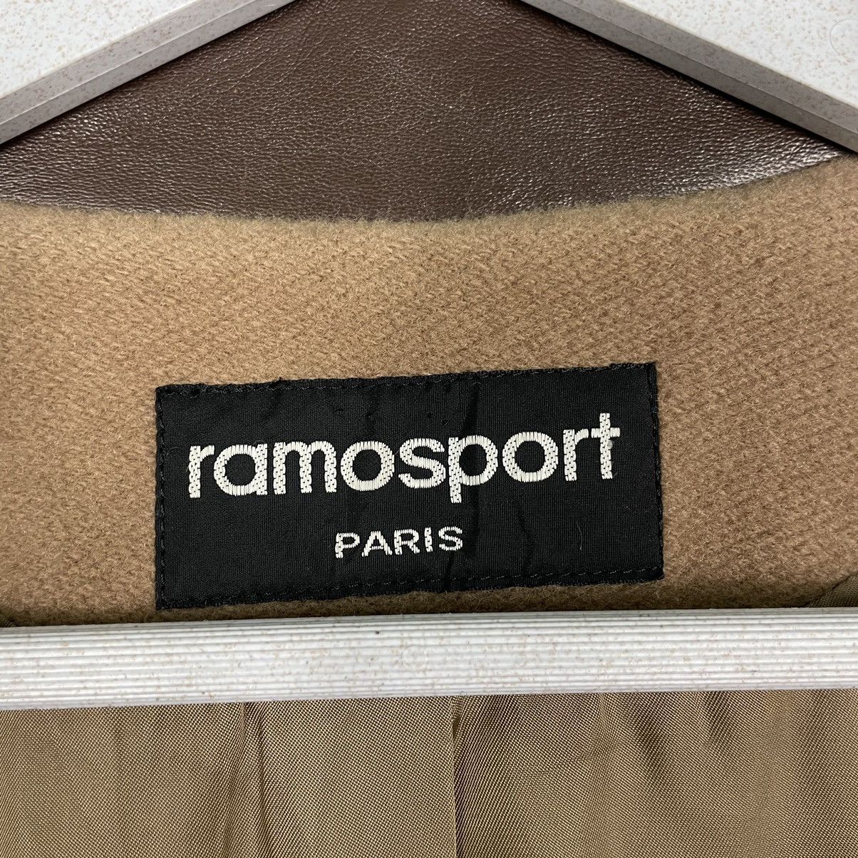 Designer 💥RICHBROWN RAMOSPORT PARIS BUTTON TRENCH COAT JACKET Size US M / EU 48-50 / 2 - 12 Thumbnail