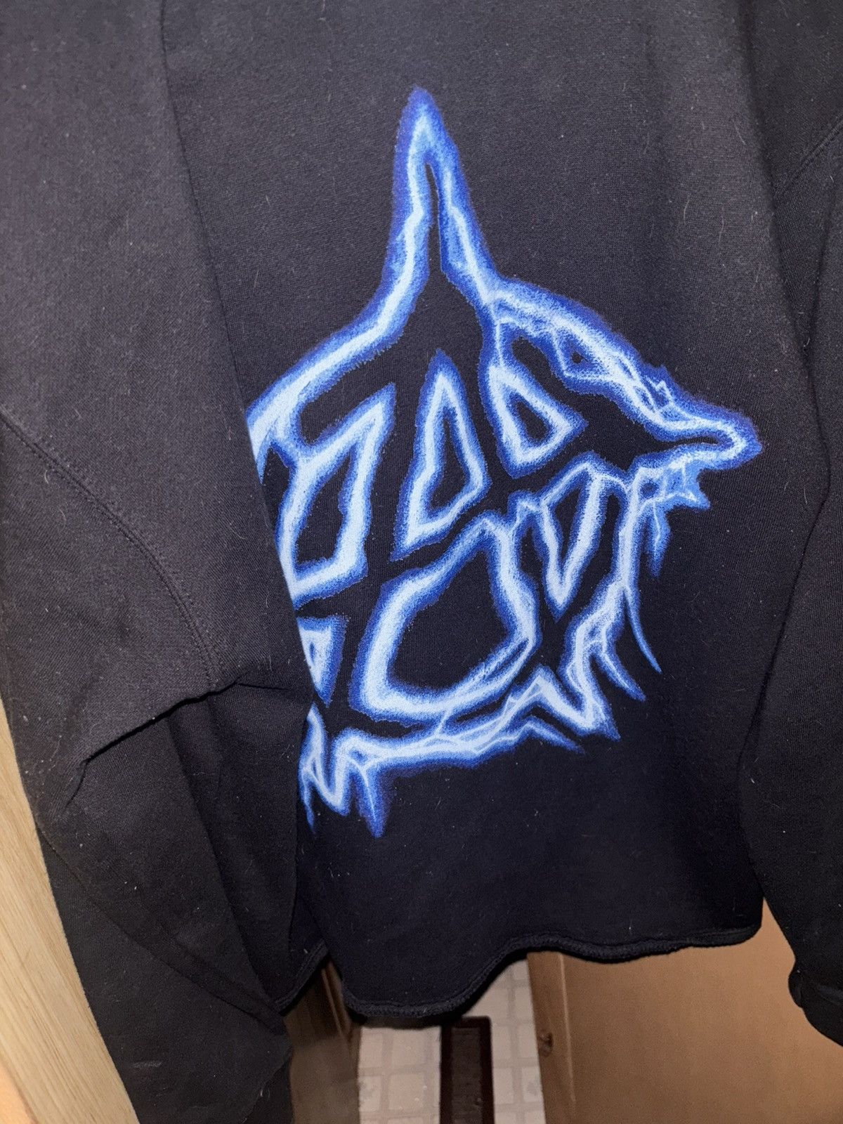 Revenge Revenge Blue Lightning Hoodie Size US M / EU 48-50 / 2 - 2 Thumbnail