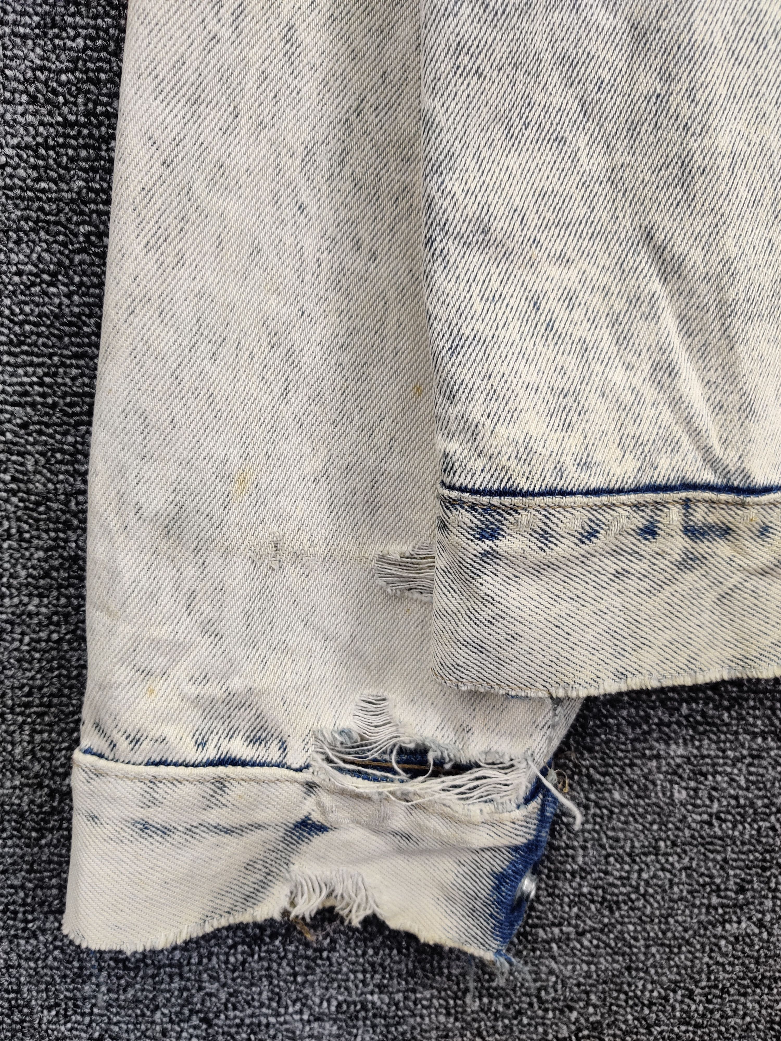 Wrangler Vintage Wrangler Acid Wash Distressed Trucker Denim Jacket Size US M / EU 48-50 / 2 - 4 Thumbnail