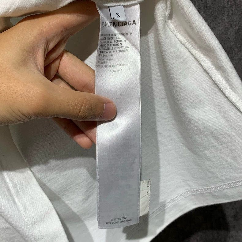 Balenciaga Balenciaga WFP Co-branded Short Sleeve T-Shirt 2502-Nextarr Size US S / EU 44-46 / 1 - 7 Thumbnail