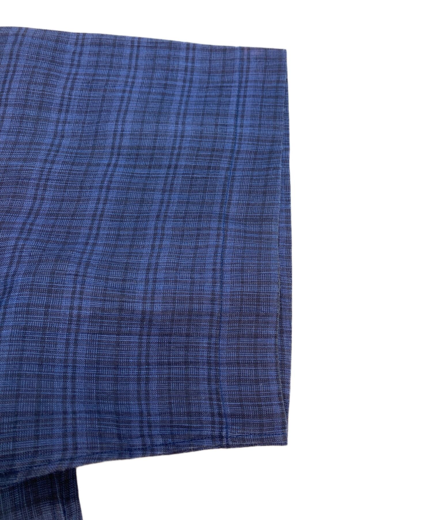Yohji Yamamoto Checkered Linen Shirt Size US XL / EU 56 / 4 - 5 Thumbnail
