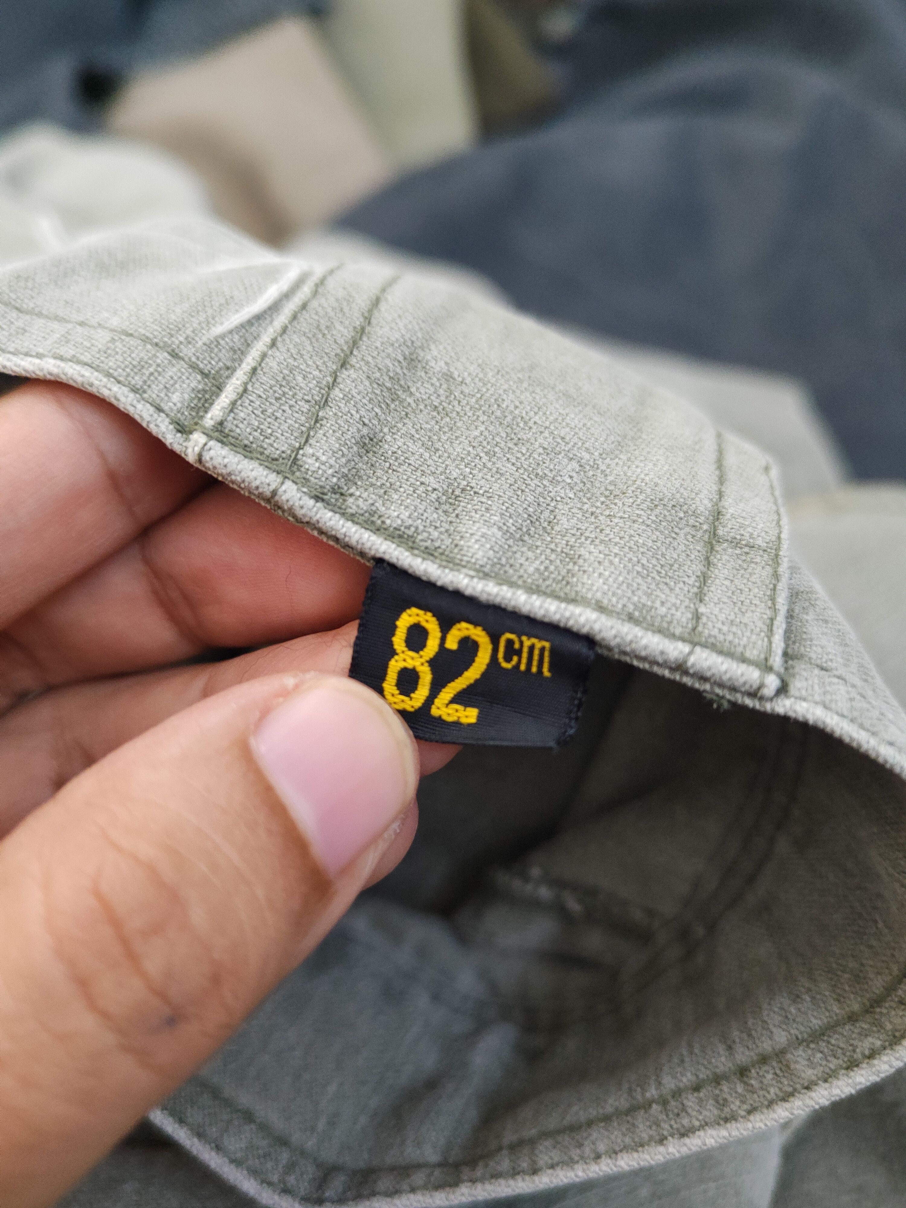 Japanese Brand US Joan Green Faded Multipocket Tactical Cargo Pants #W2103 Size US 32 / EU 48 - 14 Thumbnail