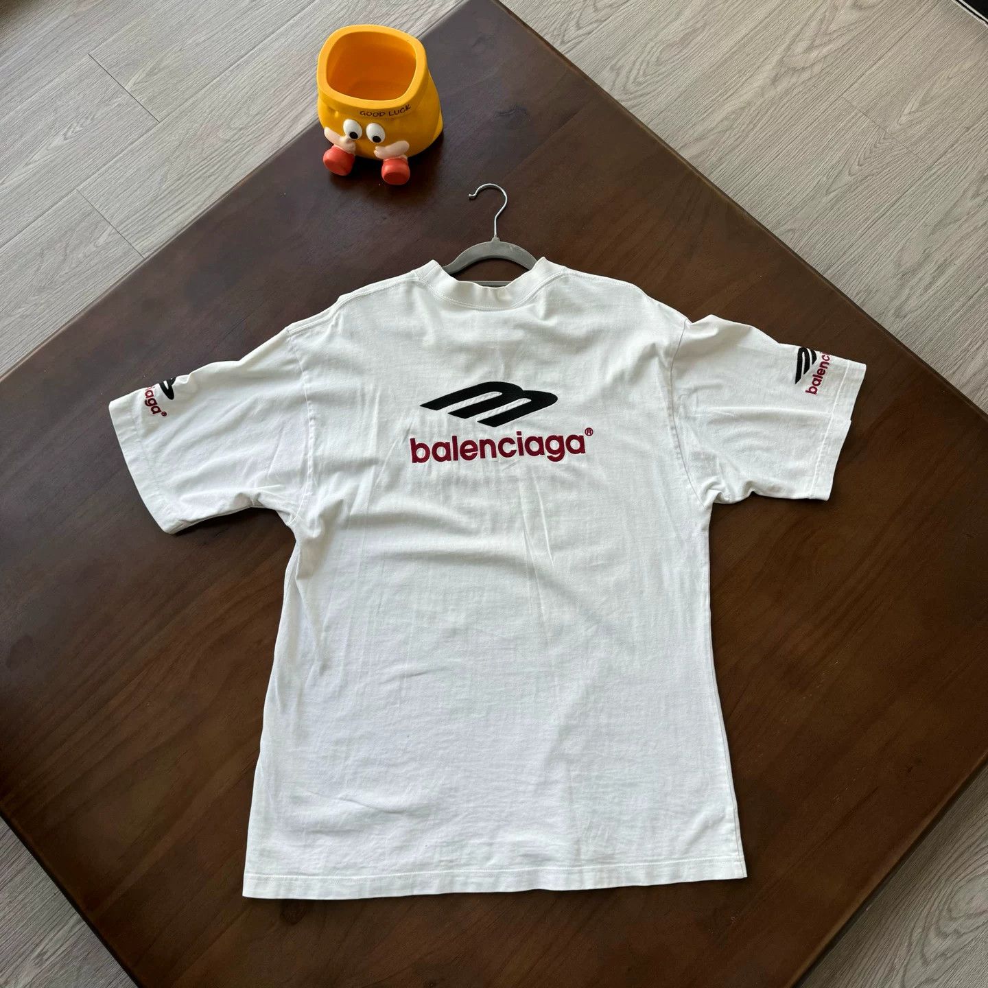 DEFEND PARIS balenciaga white short sleeve sports shirt Size US XS / EU 42 / 0 - 2 Thumbnail