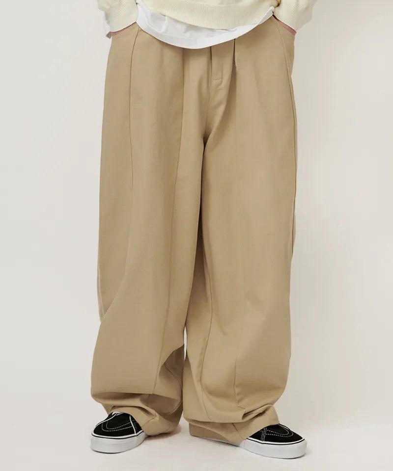 Niko And… Heavyweight Twill Wide Balloon Pants