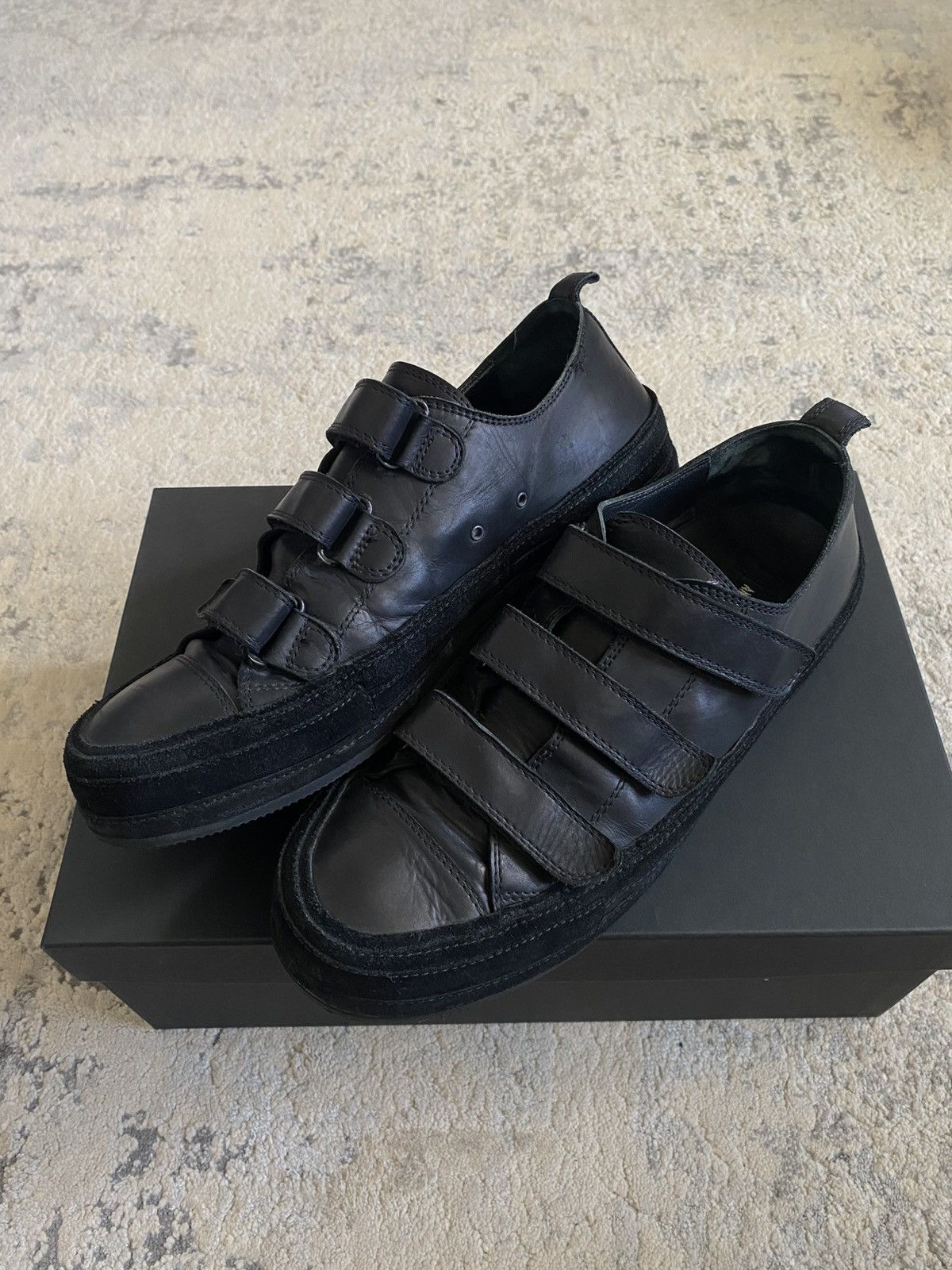 ANN DEMEULEMEESTER ストラップウェッジサンダル 37 1/2 ANN DEMEULEMEESTER ストラップウェッジサンダル 37 1/2 靴
