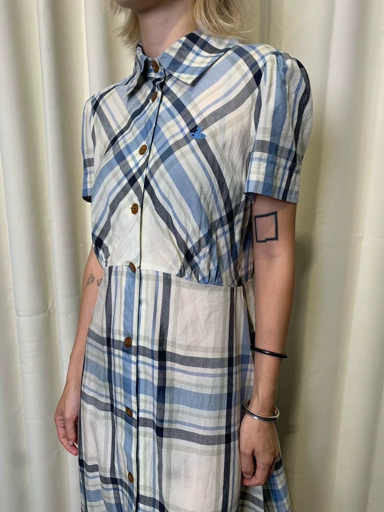 Vivienne Westwood Vivienne Westwood Mid-Century Check Dress Size M / US 6-8 / IT 42-44 - 2 Thumbnail