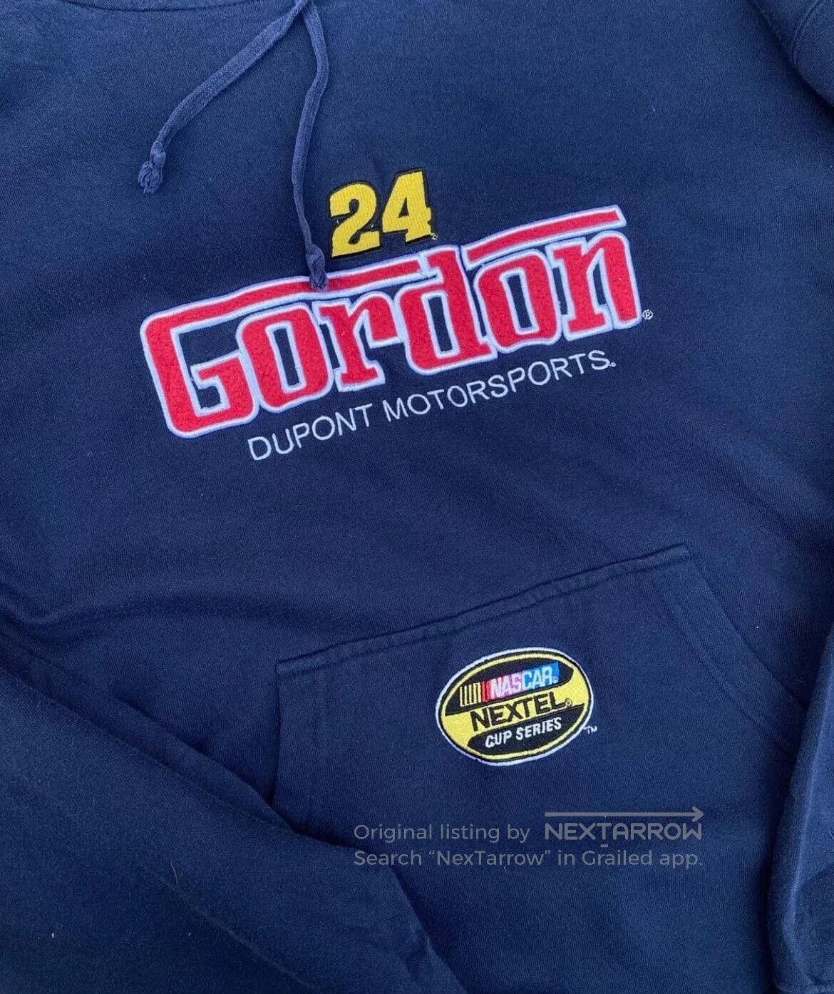 NASCAR Vintage NASCAR 90s Gordon Hoodie. Size US L / EU 52-54 / 3 - 4 Thumbnail