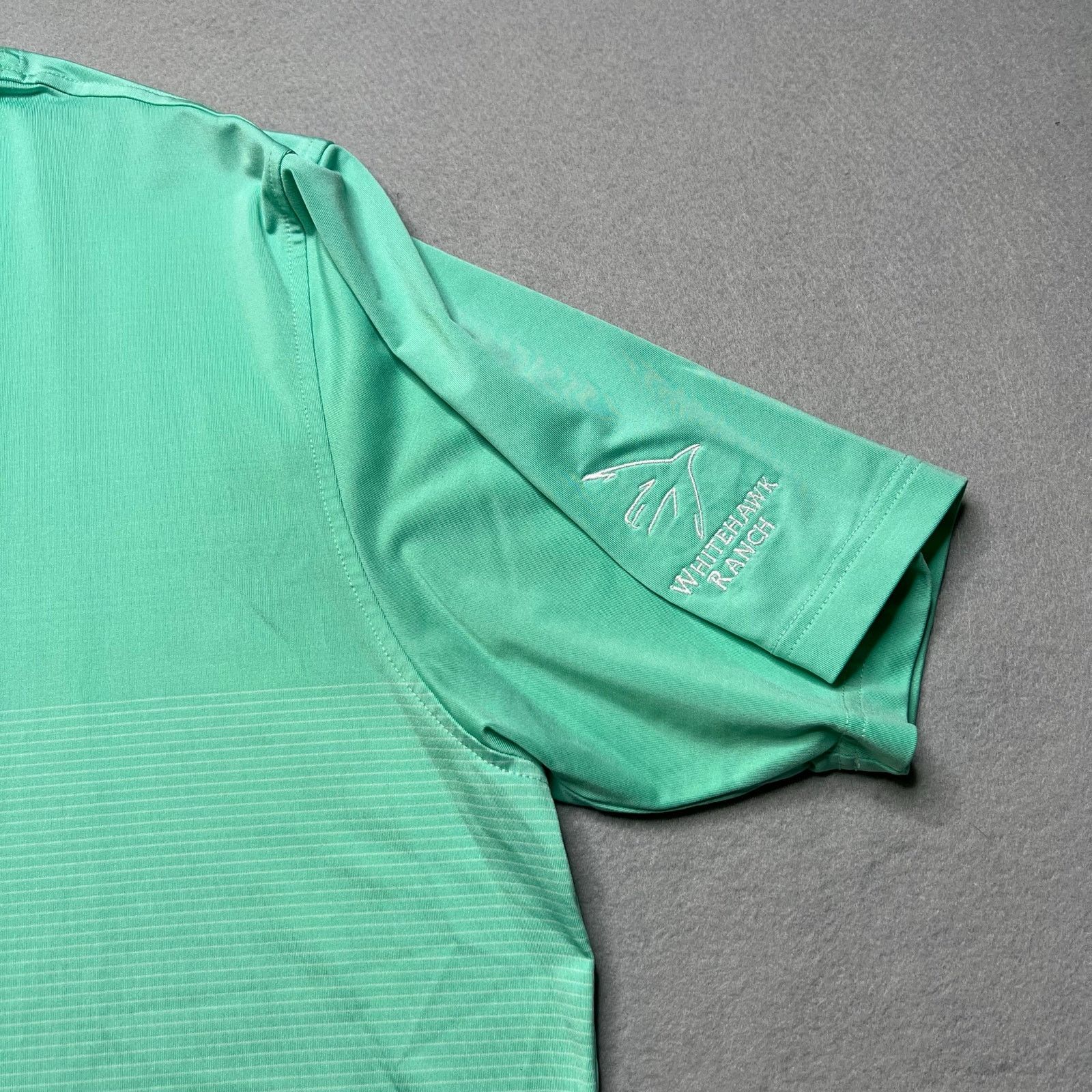 Footjoy FootJoy FJ Golf Polo Shirt Men’s XL Mint Green Performance Size US XL / EU 56 / 4 - 10 Thumbnail
