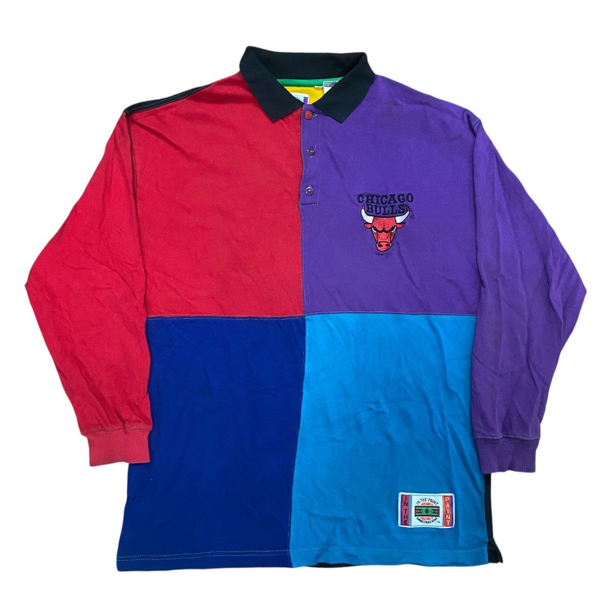 NBA × Vintage Vintage 90s Chicago Bulls by in the Paint Basketball Gear Size US M / EU 48-50 / 2 - 1 Thumbnail