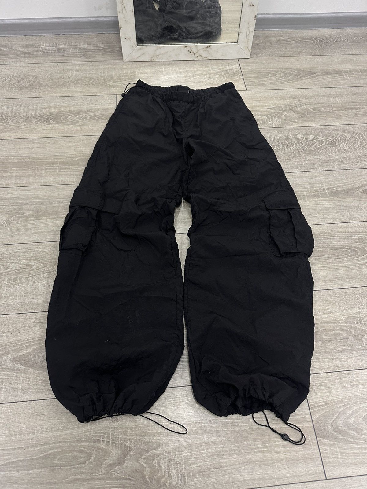 Japanese Brand Baggy Nylon Parachute Pants Maharishi Style Size US 32 / EU 48 - 3 Thumbnail
