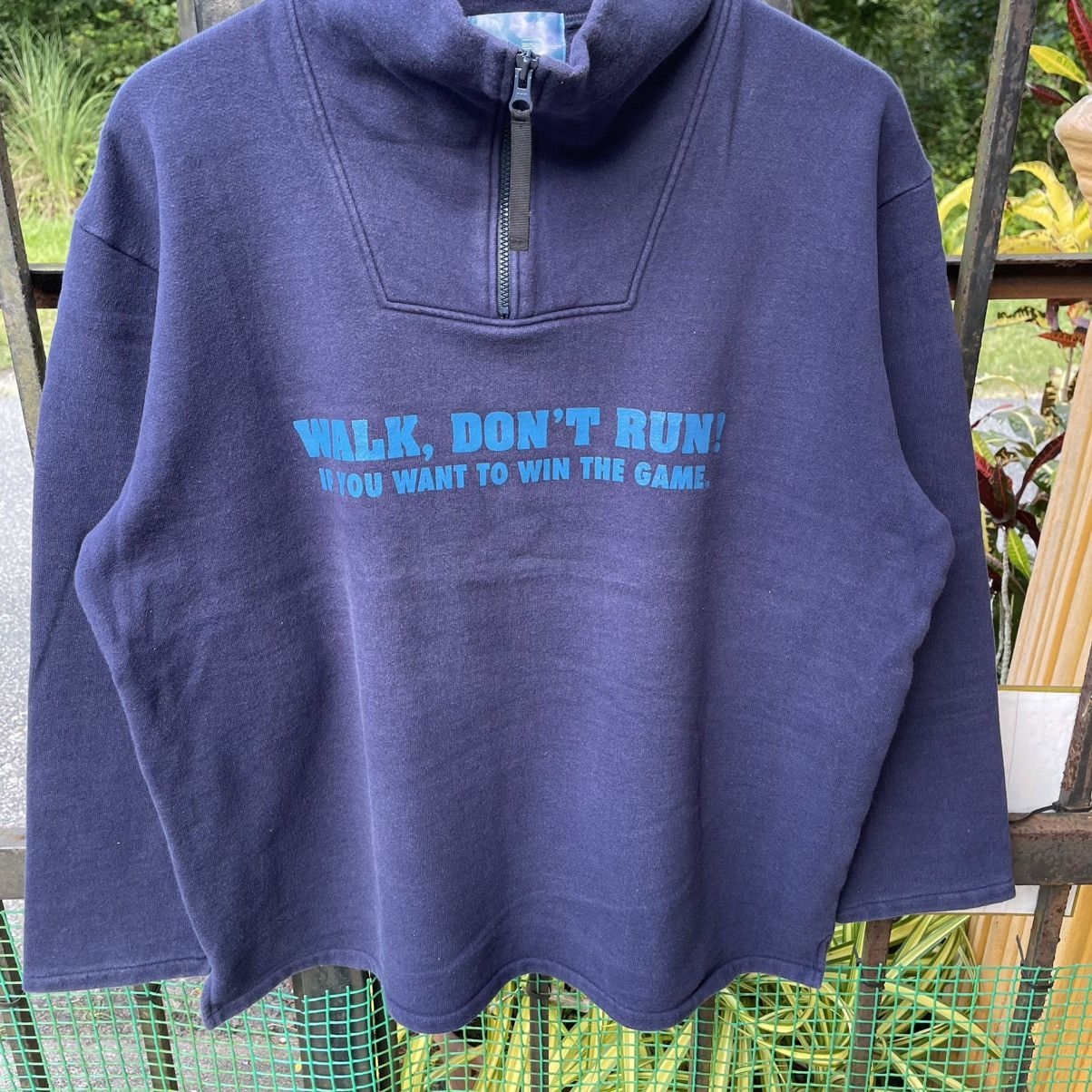Japanese Brand 🔥🇯🇵Vintage GDC Japan Made Half Zipper Sweatshirts Size US L / EU 52-54 / 3 - 5 Thumbnail