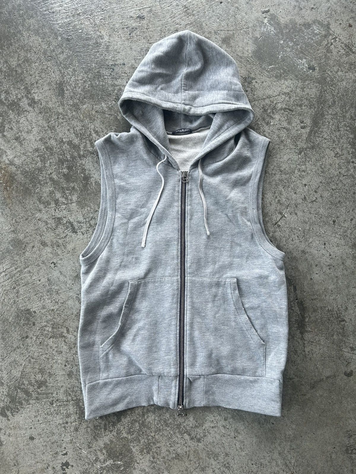 トップス Balmain no sleeves zip up foodie vest Balmain