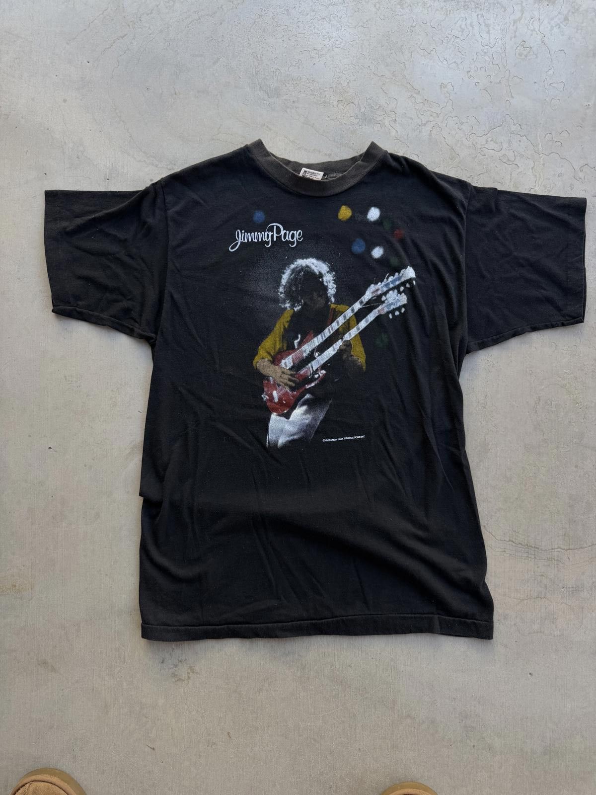 Other Vintage 1985 Jimmy Page The Firm Tour Tee XL Runs Small Size US XL / EU 56 / 4 - 1 Thumbnail