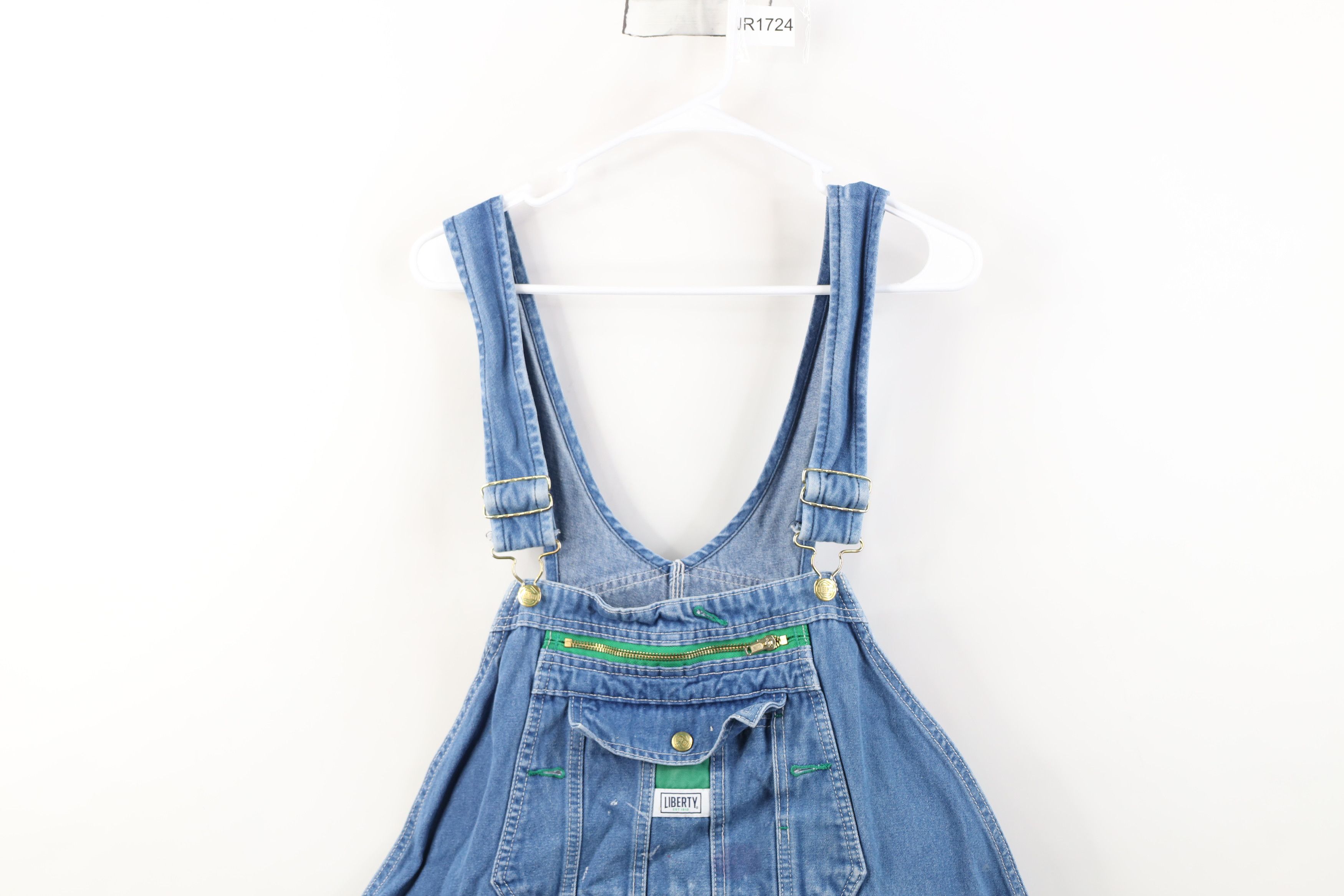 Vintage Vintage Y2K Streetwear Distressed Wide Leg Denim Overalls Size US 44 / EU 60 - 2 Thumbnail
