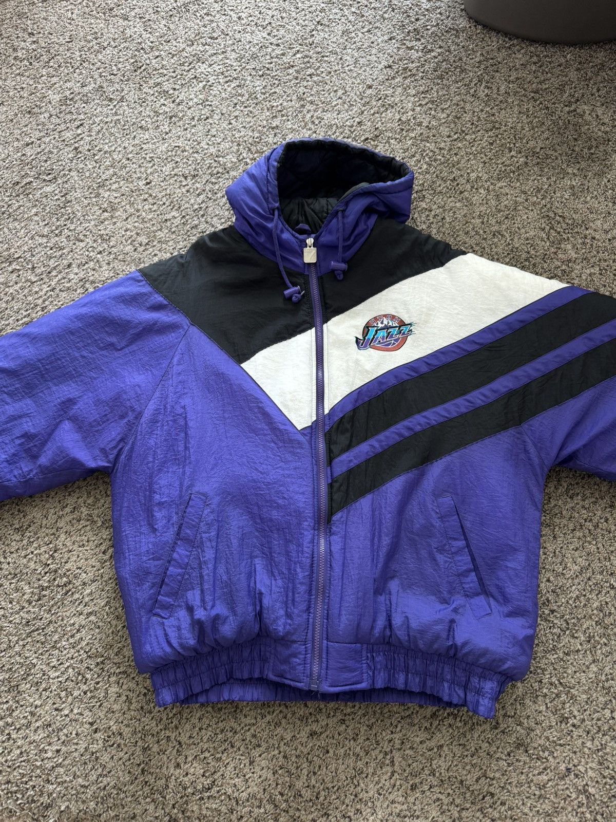 Logo 7 Logo 7 Vintage Utah Jazz Jacket Size US L / EU 52-54 / 3 - 4 Thumbnail