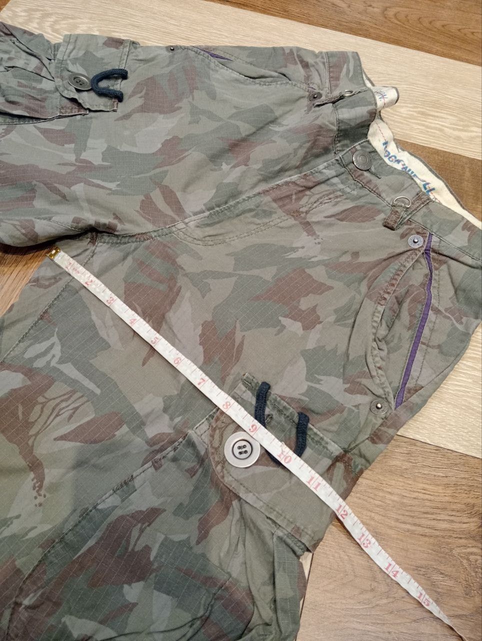 PPFM VINTAGE PPFM JAPAN CAMO PARACHUTE CARGO PANTS Size US 29 - 20 Thumbnail
