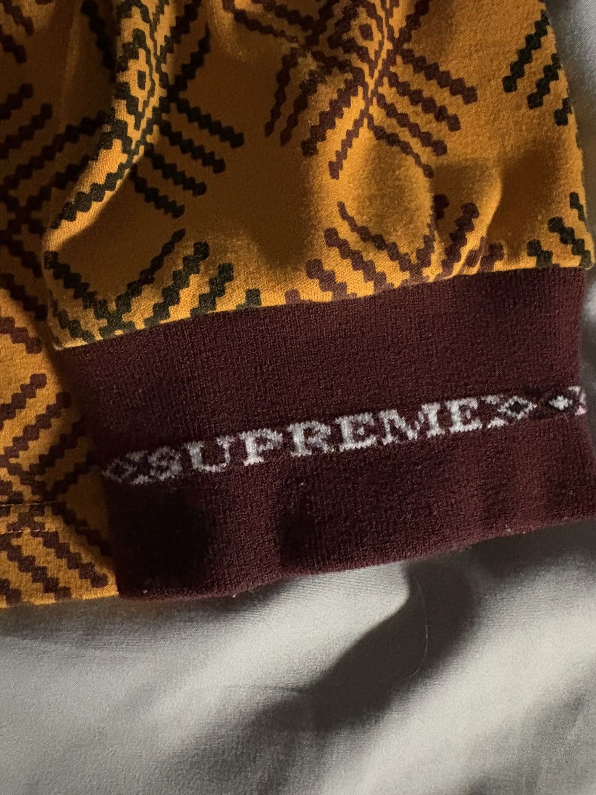 Supreme Supreme Motif L/S Top (FW 18) Size US L / EU 52-54 / 3 - 5 Thumbnail