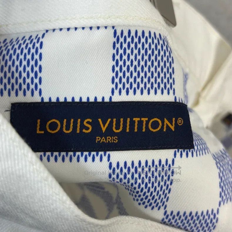 Louis Vuitton Louis Vuitton FW25 white embroidered logo zip pocket denim Size US 36 / EU 52 - 5 Thumbnail