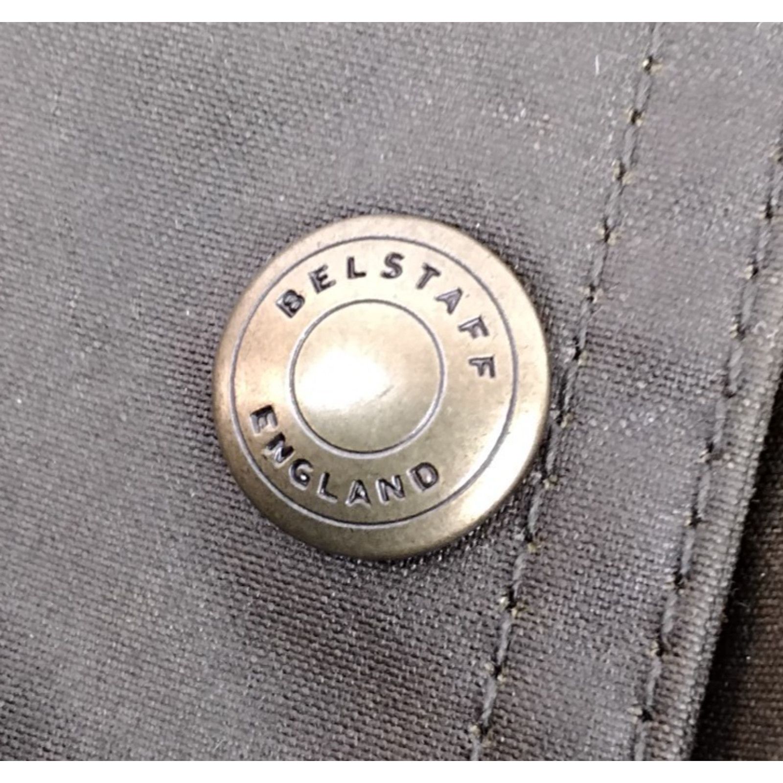 Belstaff Belstaff Waxed Tin Cloth Jacket Men's 42 Brown narrow waist Size US S / EU 44-46 / 1 - 8 Thumbnail