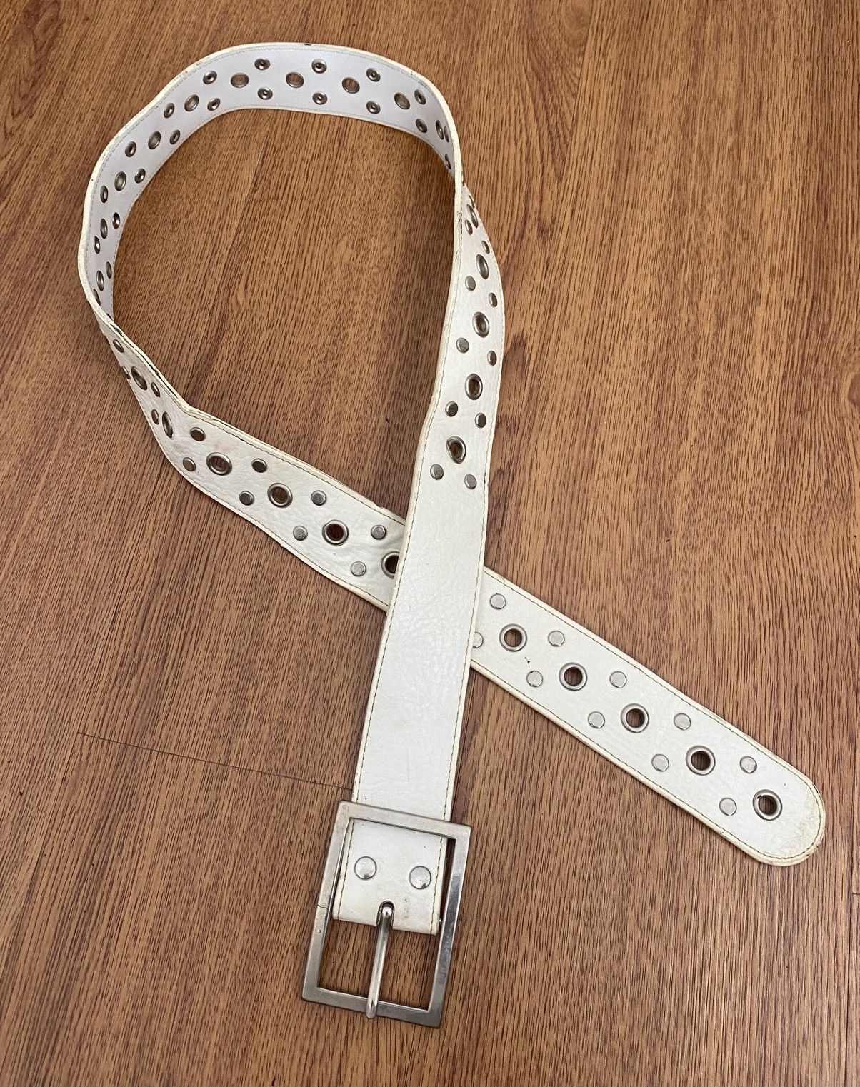 If Six Was Nine × Japanese Brand × Le Grande Bleu (L.G.B.) Ringer studded belt Size ONE SIZE - 1 Thumbnail