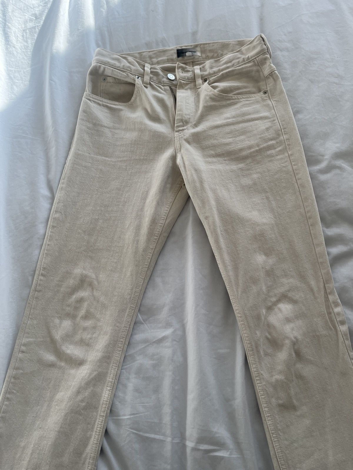 Isabel Marant Isabel Marant Jack Pants Beige Size US 28 / EU 44 - 1 Thumbnail