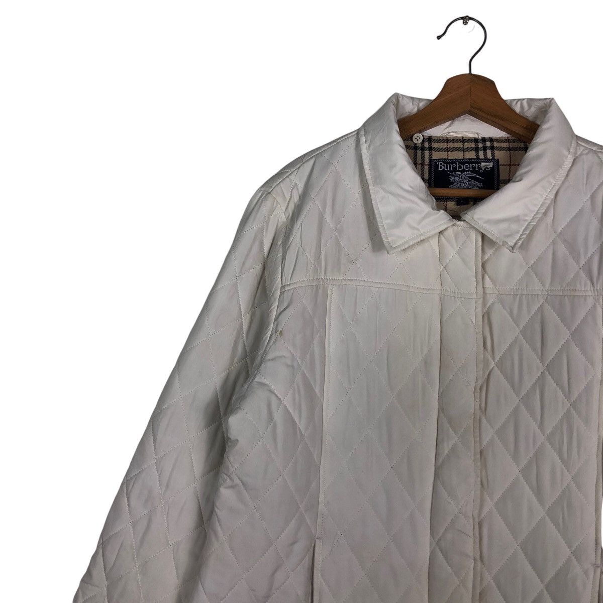Burberry 🔥Vintage Burberrys Light Down Puffer Jacket Nova Check Size US L / EU 52-54 / 3 - 7 Thumbnail