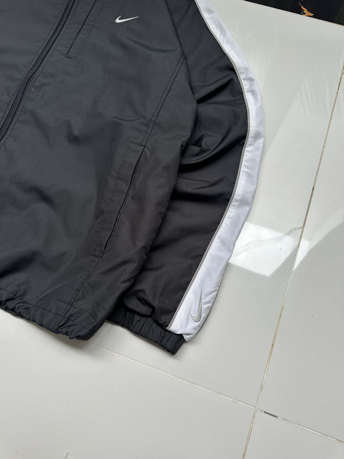 Nike × Vintage NIKE VINTAGE DOUBLE LOGO STREETWEAR LIGHT JACKET Size US L / EU 52-54 / 3 - 4 Thumbnail