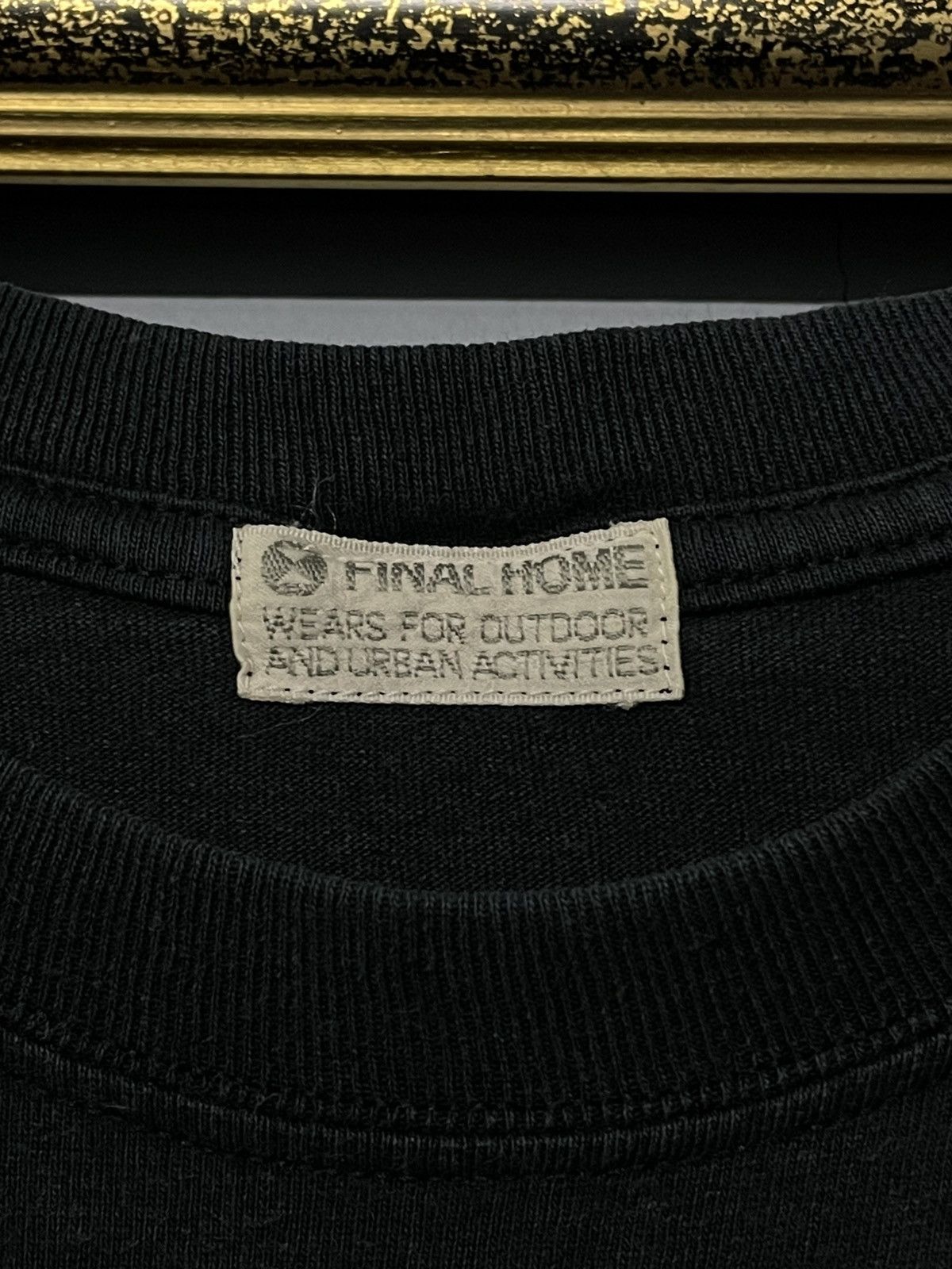 Final Home Vintage Japan Designer Final Home Crossbone Peace Symbol Tee Size US M / EU 48-50 / 2 - 7 Thumbnail