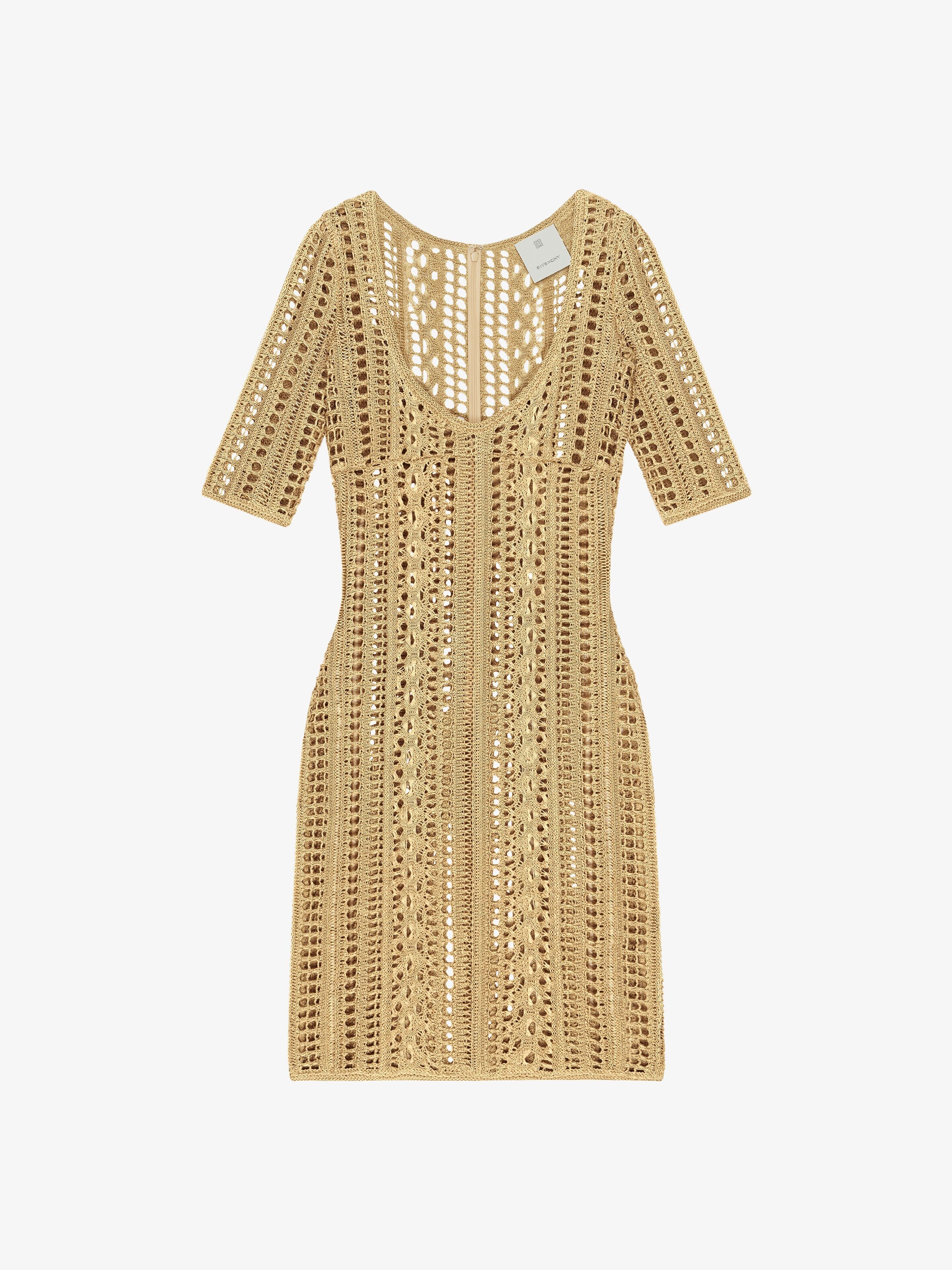 Givenchy o1loc1c0824 Dress in Golden Size L / US 10 / IT 46 - 1 Thumbnail