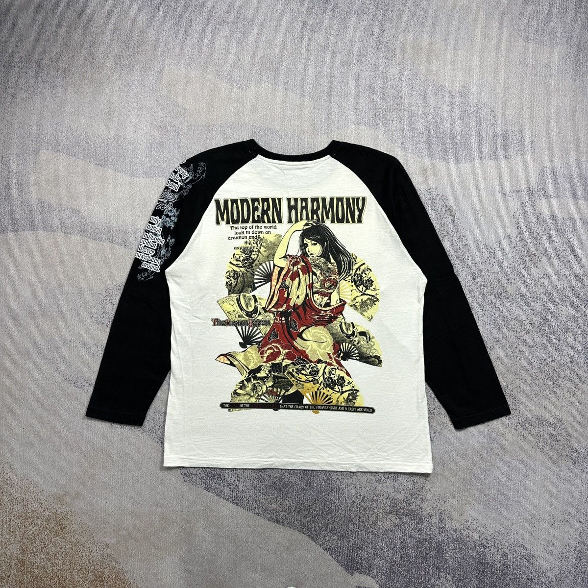 Japanese Brand Longsleeve geisha sukajan japanese brand Size US XXL / EU 58 / 5 - 1 Thumbnail