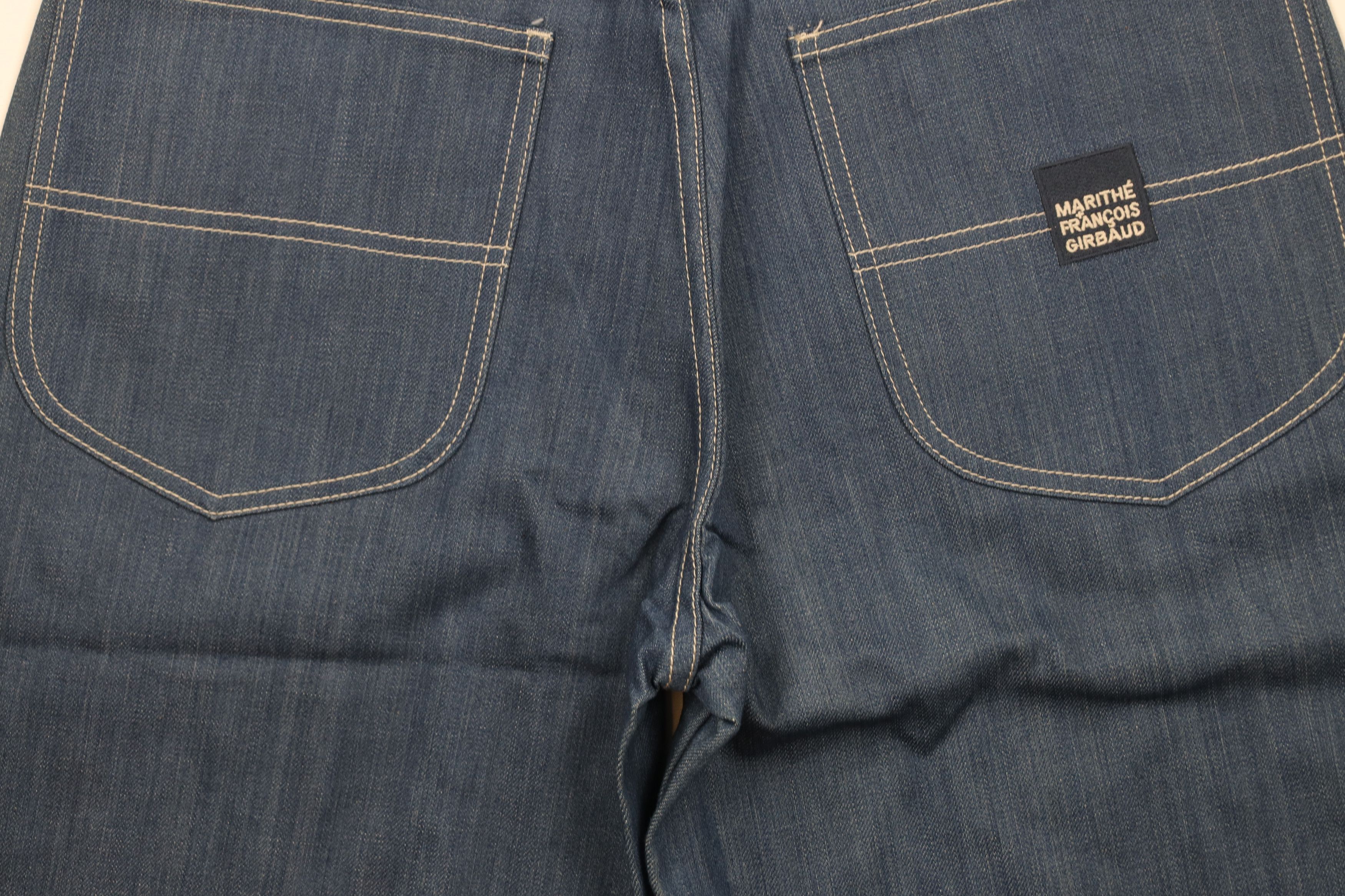 Marithe + Francois Girbaud × Vintage Deadstock Vintage 90s Marithe Francois Girbaud Jean Shorts Size US 32 / EU 48 - 14 Thumbnail