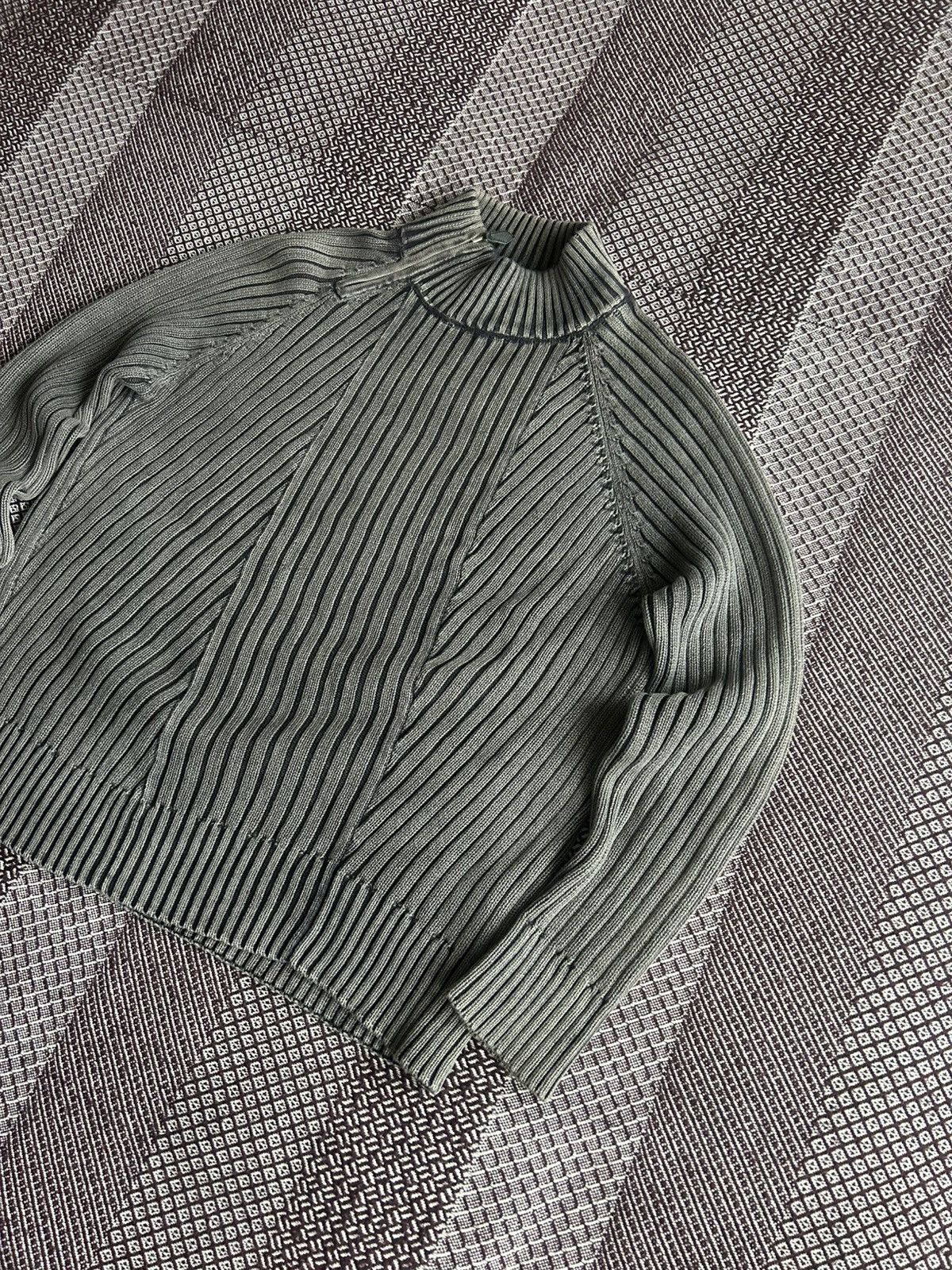 Vintage Vintage Diesel Vibe Striped Unisex Sweater Faded Streetwear Size US M / EU 48-50 / 2 - 2 Thumbnail