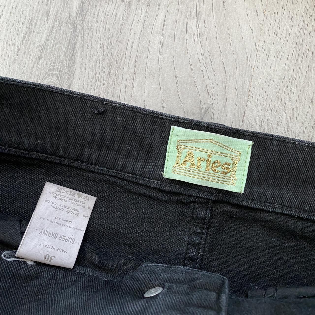 Aries Aries Arise Side Sparkling Line Denim Jeans Size US 28 / EU 44 - 4 Thumbnail