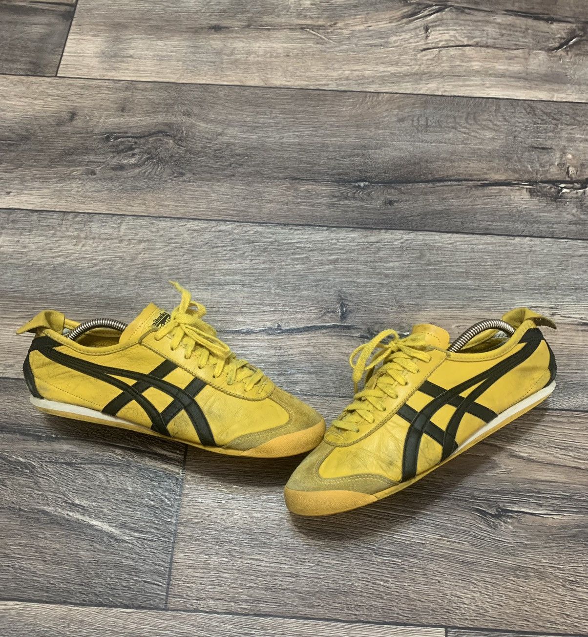Asics × Onitsuka Tiger × Vintage Asics Onitsuka Tiger Mexico 66 Yellow Leather Shoes US8 Size US 8 / EU 41 - 3 Thumbnail