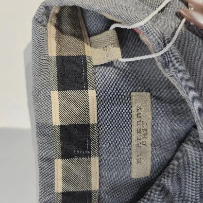 Burberry Burberry Men's Dark Gray Cotton Shirt. Size US S / EU 44-46 / 1 - 4 Thumbnail