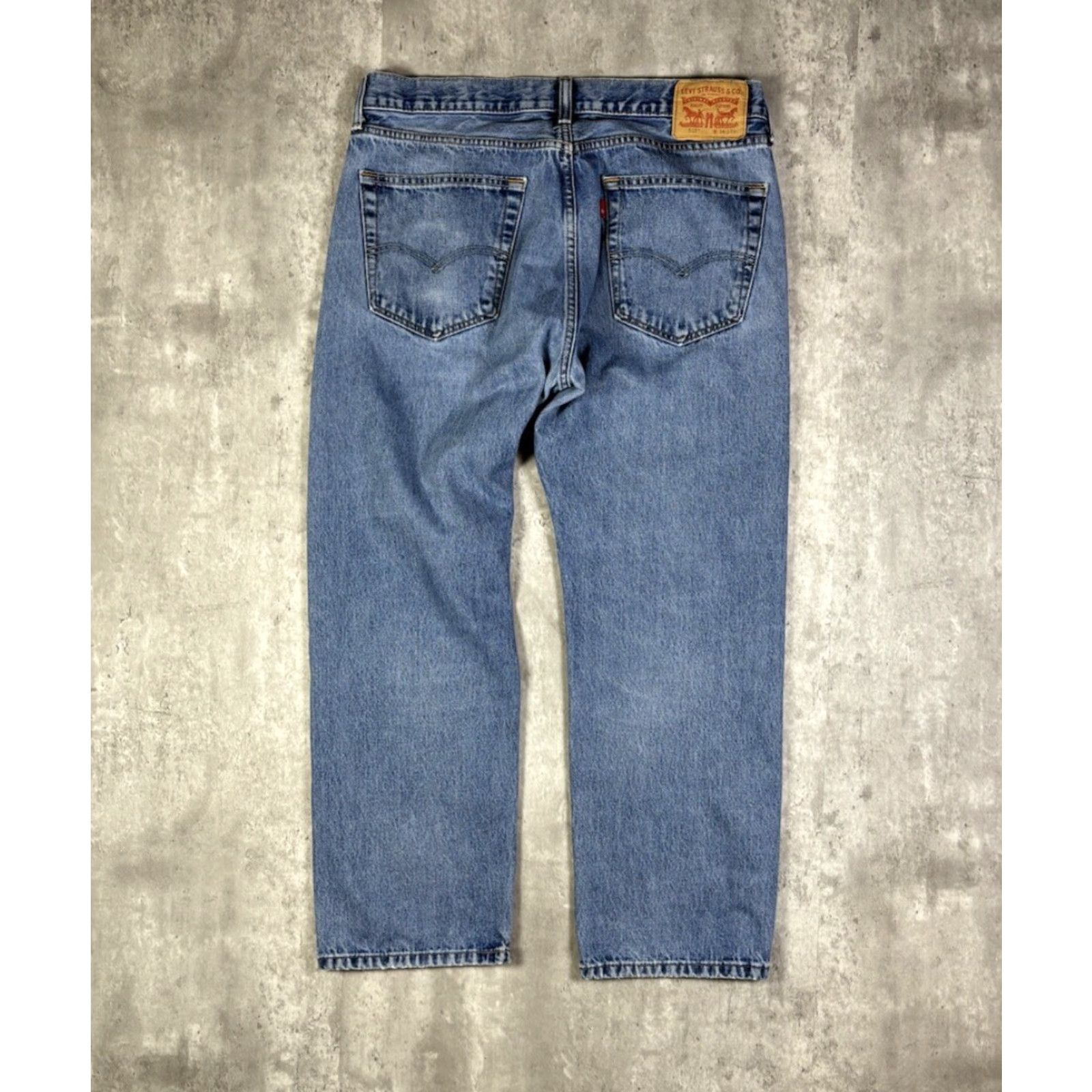 Levi's VINTAGE Levi's 505 Jeans Straight Denim 36x29 Men Regular 90s USA Retro Medium Blue Cotton Jeans Size US 36 / EU 52 - 3 Thumbnail