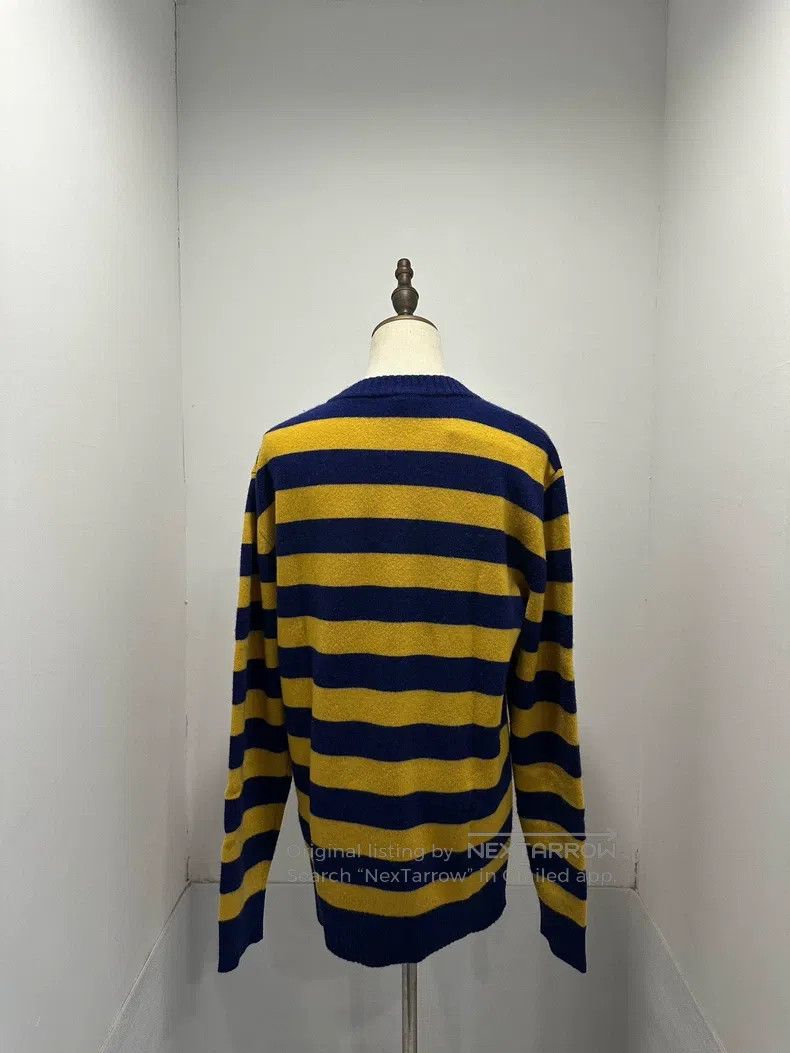 Loewe Loewe Striped Embroidered Logo Wool Sweater Size S / US 4 / IT 40 - 2 Thumbnail